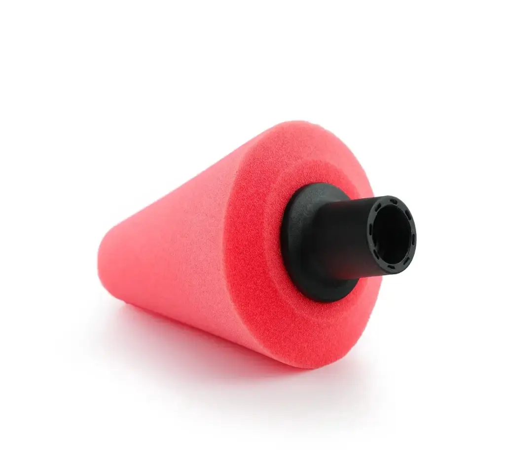ShineMate Foam Polishing Cone - Red (M14 Fitment)