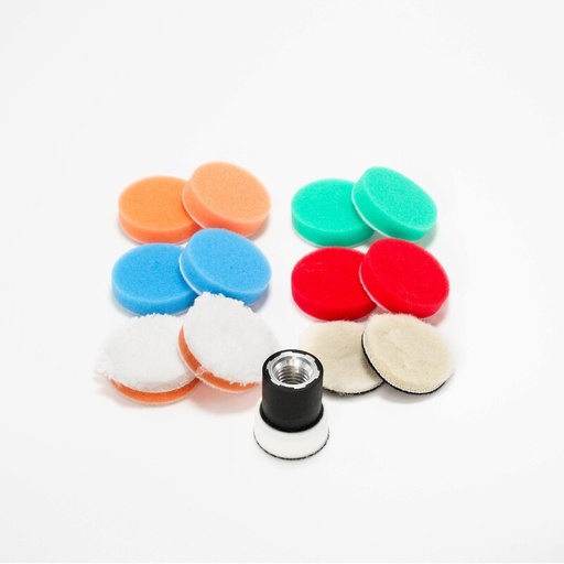 [SM-14212-24K13] ShineMate - Rotary Mini Pad Kit - 1.2"