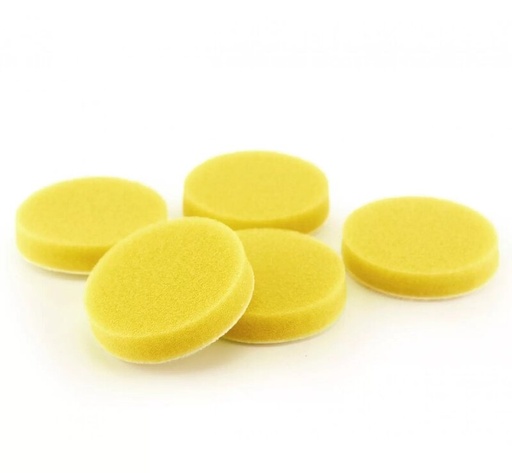 [SM-34022-1] ShineMate - 2.2" Yellow Medium Cut Pads - 10 Pack