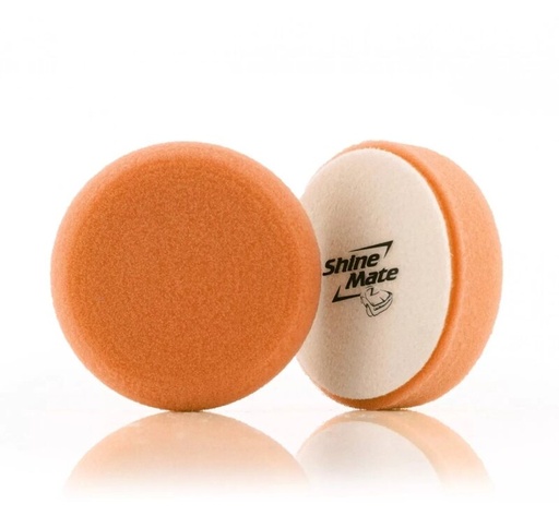 [SM-34023-4] ShineMate - 3.2" Orange Light Polishing Pad