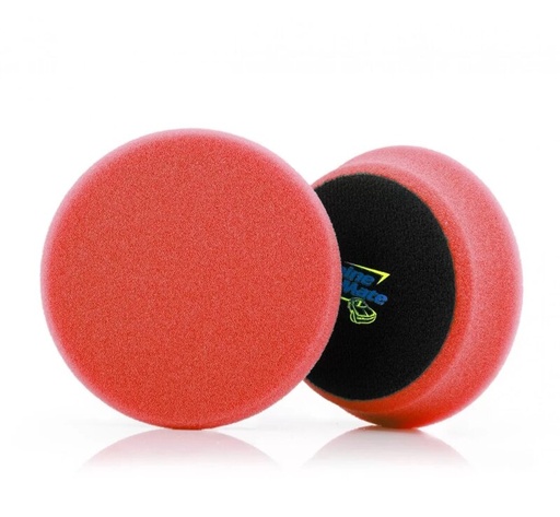 [SM-34124-7] ShineMate - Flat Foam Pad Red Finishing Pad 4"
