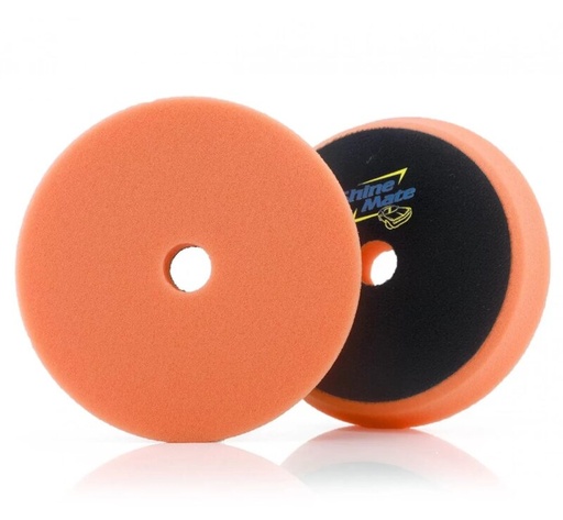[SM-34126-4] ShineMate - Flat Foam Pad Orange Light Cutting 6"