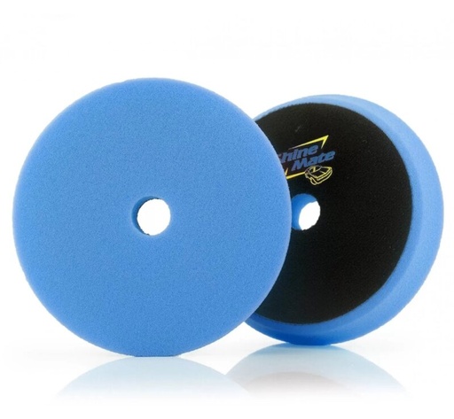 [SM-34126-6] ShineMate - Flat Foam Pad Blue Polishing Pad 6"