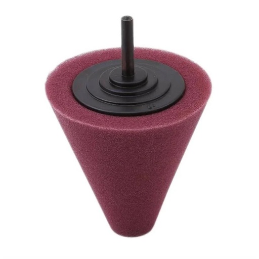[SM-48020-8] ShineMate Foam Polishing Cone - Maroon Cutting